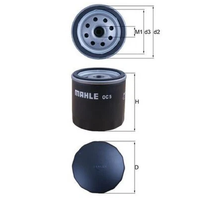 Ölfilter für Talbot 1307-1510 160 180 Horizon Matra Murena Rancho | 927292 - Bild 1 von 3