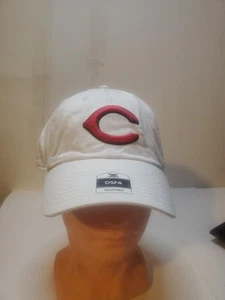 Cincinnati Reds Hat Cap White Adjustable Strapback MLB Baseball Clean Classic - Picture 1 of 11