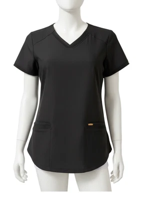 Form by Cherokee женщин скраб Топ S черный набор из двух - Изображение 1 из 4