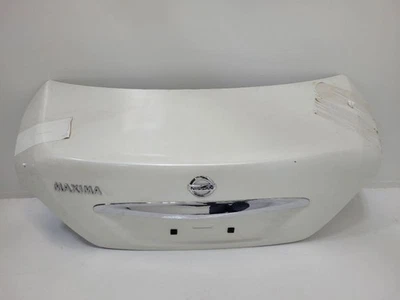 2009-2014 NISSAN MAXIMA Trunk Hatch Tailgate Without Spoiler White Foto 1 de 4