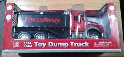 SPEEDWAY TOY DUMP TRUCK 1/24 SCALE  Lights And Realistic Sounds - Image 1 of 4
