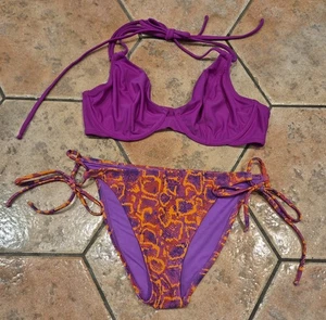 MISS MANDALAY BIKINI SET IN BRIGHT PINK - M 34DD - Picture 1 of 2