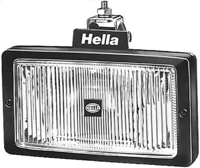 HELLA 1NE 006 300-051 Front Fog Light Left Right transparent Halogen H3 12/24V - Image 1 of 4