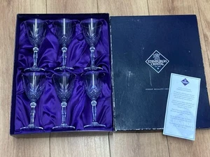 Edinburgh Crystal Wine Glasses Pack of 6 - Picture 1 of 9