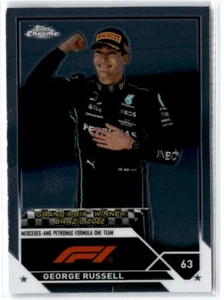 2023-24 Topps Chrome Formula 1 George Russell Mercedes #164 - Picture 1 of 2