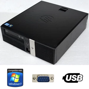 HP rp5800 WINDOWS 7 COMPUTER PC MIT RS-232 COM LAN USB POWERED USB DVD-RW M840 - Bild 1 von 4