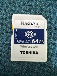 TOSHIBA Wireless LAN SDXC Memory Card 64GB Class10 UHS-1Flash Air SD-UWA064GJP