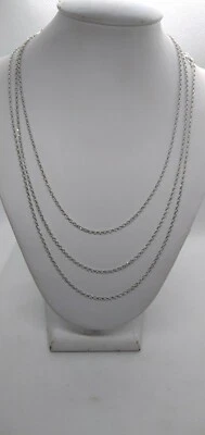 COLLANA ARGENTO UNISEX MAGLIA ROLLO' CM 40-45-50-60 RODIATA EXPLOIT - Immagine 1 di 3