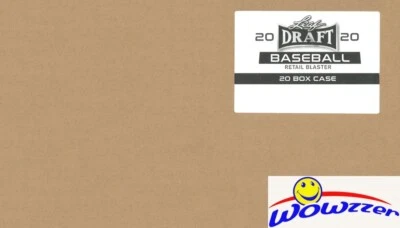 2020 Leaf Draft Baseball Factory Sealed 20 Box Blaster CASE-40 AUTOS+1,000 Cards - Image 1 of 3