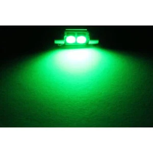 10x LED Soffitte 31mm C5W Verde 12V Canbus Iluminación interior y decorativa - Imagen 1 de 1