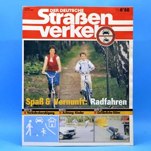 Der Deutsche Straßenverkehr 6 1988 Moskwitsch 2141 Ilmtal Dresden Gefahrgut E - Bild 1 von 1