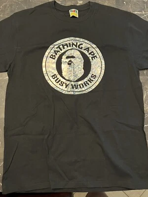 КУПАЮЩАЯСЯ ОБЕЗЬЯНА ЧЕРНАЯ ГОЛОГРАФИЧЕСКАЯ ФУТБОЛКА XL - Изображение 1 из 3