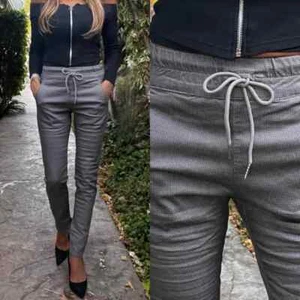 Bevy Flog Shely Original Pant Silver Sage Gray Print Cotton Size 29 - Picture 1 of 13