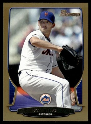 2013 Bowman Gold #2 Jon Niese - New York Mets - Image 1 of 2