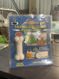 Vintage 1995 Fun-Damental Too The Dirty Dog Talking Dog Collar Sealed RARE - Picture 1 of 12