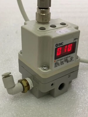 SMC ITV1030-312CS Pressure Switch DC24V 1MPa Used in Working Condition - Image 1 of 4