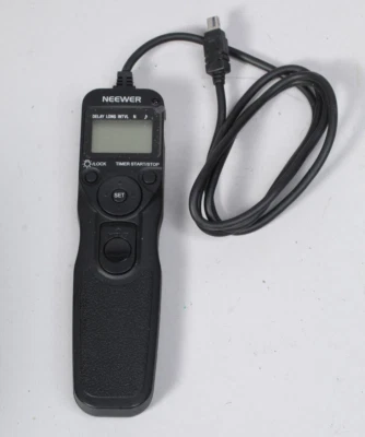 NEEWER REMOTE TIMER AND SHUTTER RELEASE FOR NIKON DSLR CAMERAS - Image 1 of 4