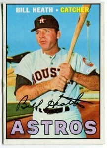 1967 Topps #172 Bill Heath Houston Astros - Bild 1 von 2