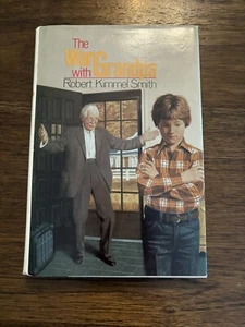 SIGNED The War with Grandpa By Robert Kimmel Smith 1st Edition 1984 HCDJ - Picture 1 of 13