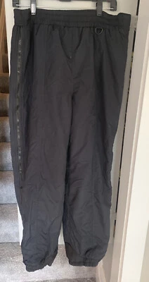 Men's CB Sports Black Snow Ski Pants Size Large L Vintage Full Zip - Image 1 of 4