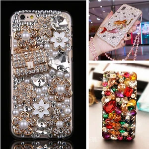 Bling Glitter Handmade Diamond Crystals Girly Case For Samsung Galaxy S25 FE - Picture 1 of 20
