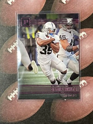2022 Chronicles Panini Pink #PA-21 Zamir White RC - Las Vegas Raiders - Image 1 of 2
