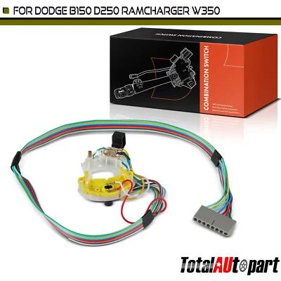 New Turn Signal Switch for Dodge B150 D250 Ramcharger W350 82-85 w/o Tilt Wheel - Image 1 of 4