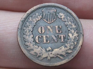 1864 L Indian Head Cent Penny, With L, Pointed Bust, Fine Details - Picture 1 of 3