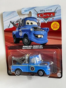 ¡NUEVO 2024! Camión de remolque de metal PRESIDENT MATER de Disney Pixar Cars - Imagen 1 de 2