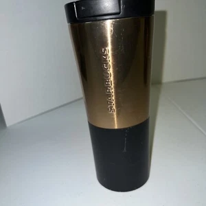  Auslauf Starbucks Kupfer & schwarz getaucht Becher Sammlerstück Kaffeebecher   - Bild 1 von 6