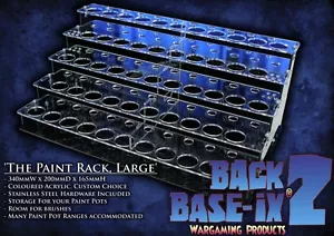Paint Bottle Rack Modular Organizer for Games Workshop Citadel 12ml Paint 43 Pot - Picture 1 of 1
