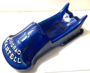 Posacenere portasigari-sigarette vintage anni 60 Martell Cognac "Skimobile" usato+pulito! - Foto 1 di 19