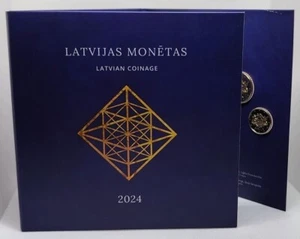 Latvia 9 coins set 2024 Puzuris BU (#10188) - Foto 1 di 4