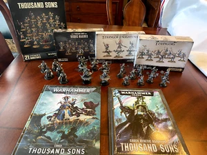 Thousand Sons 40k army lot. Some assembled. None painted. - Picture 1 of 4