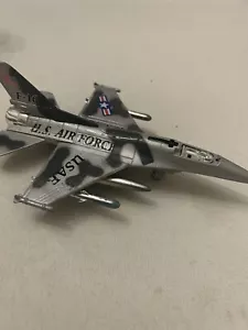 General Dynamics aereo pressofuso F-16, US Air Force, / vintage - Foto 1 di 6