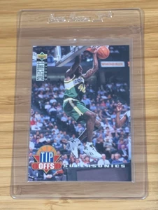 1994-95 Upper Deck Collector's Choice Japanese 'Tip Offs' Shawn Kemp #190 Sonics - Picture 1 of 2