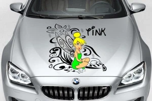 TINKERBELL COLORED TRIBAL VINYL DECAL CAR TRUCK HOOD SIDE - Bild 1 von 1