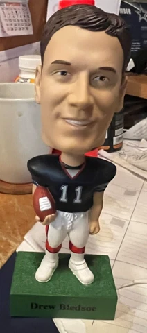 DREW BLEDSOE----NEW ENGLAND PATRIOTS-----2003-----MCDONALDS--------BOBBLEHEAD Cover