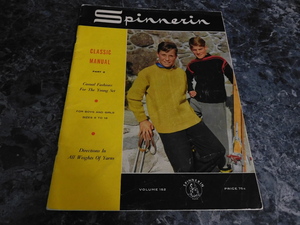 Spinnerin Classic Manual Part 2 volume 152 - Image 1 of 1