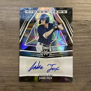 Gemas ocultas Panini Elite 2022 edición extra negro Jake Fox #HG-JF automático - Imagen 1 de 1