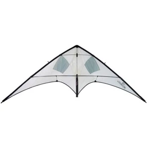"Cometa de acrobacias ""Acrobatx UL - GRIS"" con conjunto de líneas Dyneema Spectra y correas de muñeca" - Imagen 1 de 1