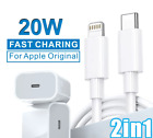 Apple iPhone 20W Fast Charger For 14 13 12 11 Pro Max Plus USB C Type C Fast 20W