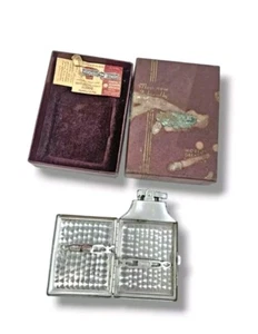 Vintage Art Deco Ronson Mastercase Lighter /Cigarettes Holder Combo Case - Picture 1 of 9