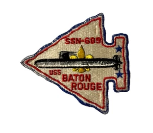 USS Baton Rouge SSN-689 Submarine Arrowhead Patch - Picture 1 of 1
