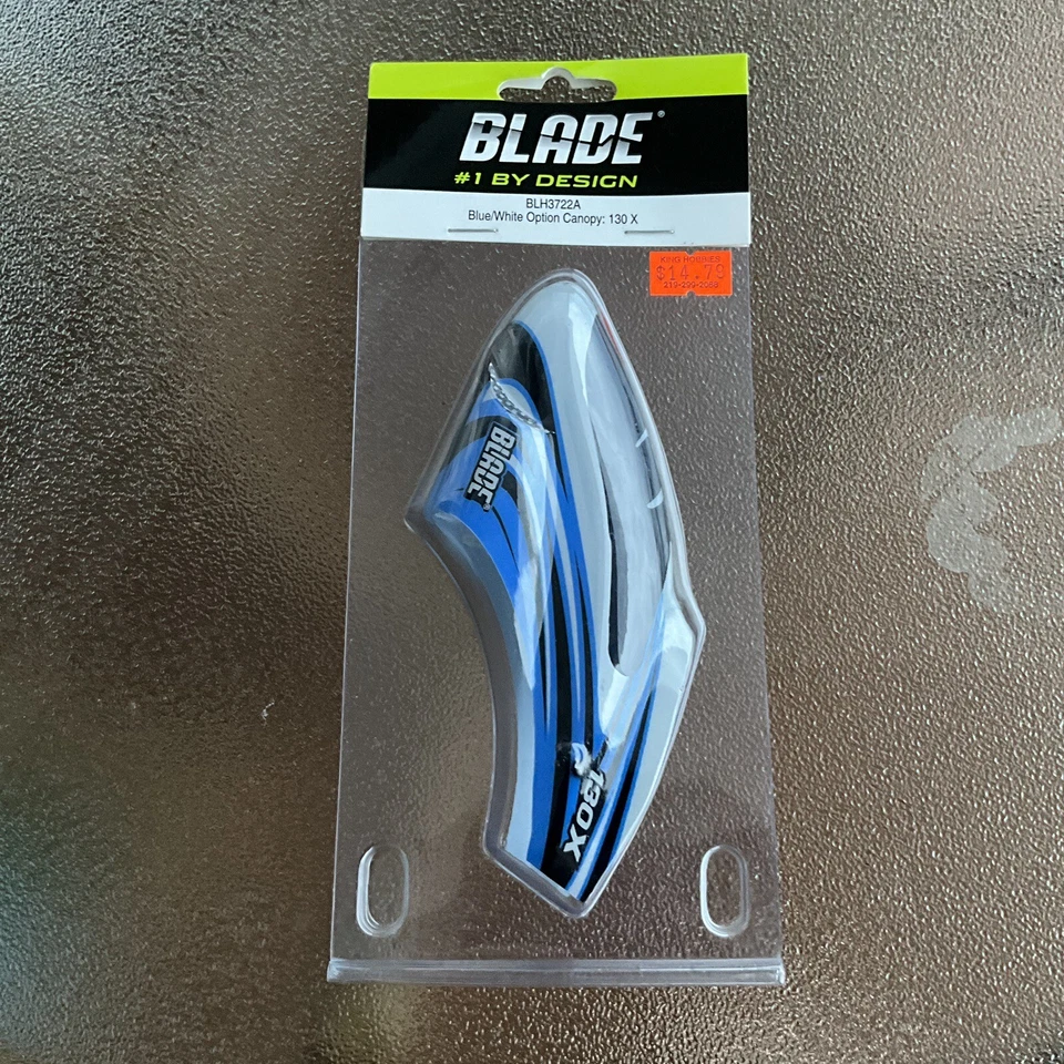 Blade (BLH3722A) 130X Blue/White Option Canopy NIB - Image 1 of 1