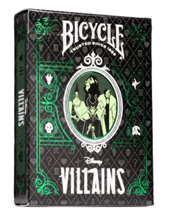 Bicycle Disney Villains (Green) Playing Cards – New Sealed Deck - Picture 1 of 2