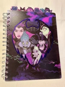 Cuaderno diario de pestañas de villanos de Disney BN - Imagen 1 de 8