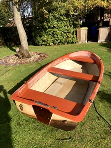 Ruderboot - Angelboot - GFK Boot gebraucht - (ggf. mit Bootstrailer) - Bild 1 von 12
