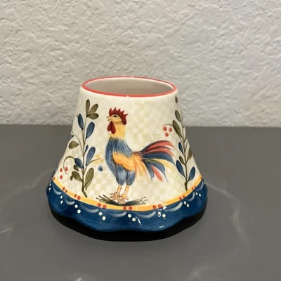 Домашние интерьеры и подарки керамический петух свеча абажур банка Topper фермерский дом страны - Изображение 1 из 4