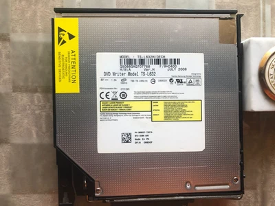 Dell PowerEdge 1850 1950 2650 2850 2950 2970 CD/DVD Burner RY466 w/Caddy Board - Image 1 of 3